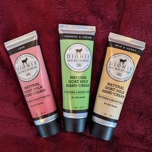 Dionis Goat Milk Hand Cream 3 pack